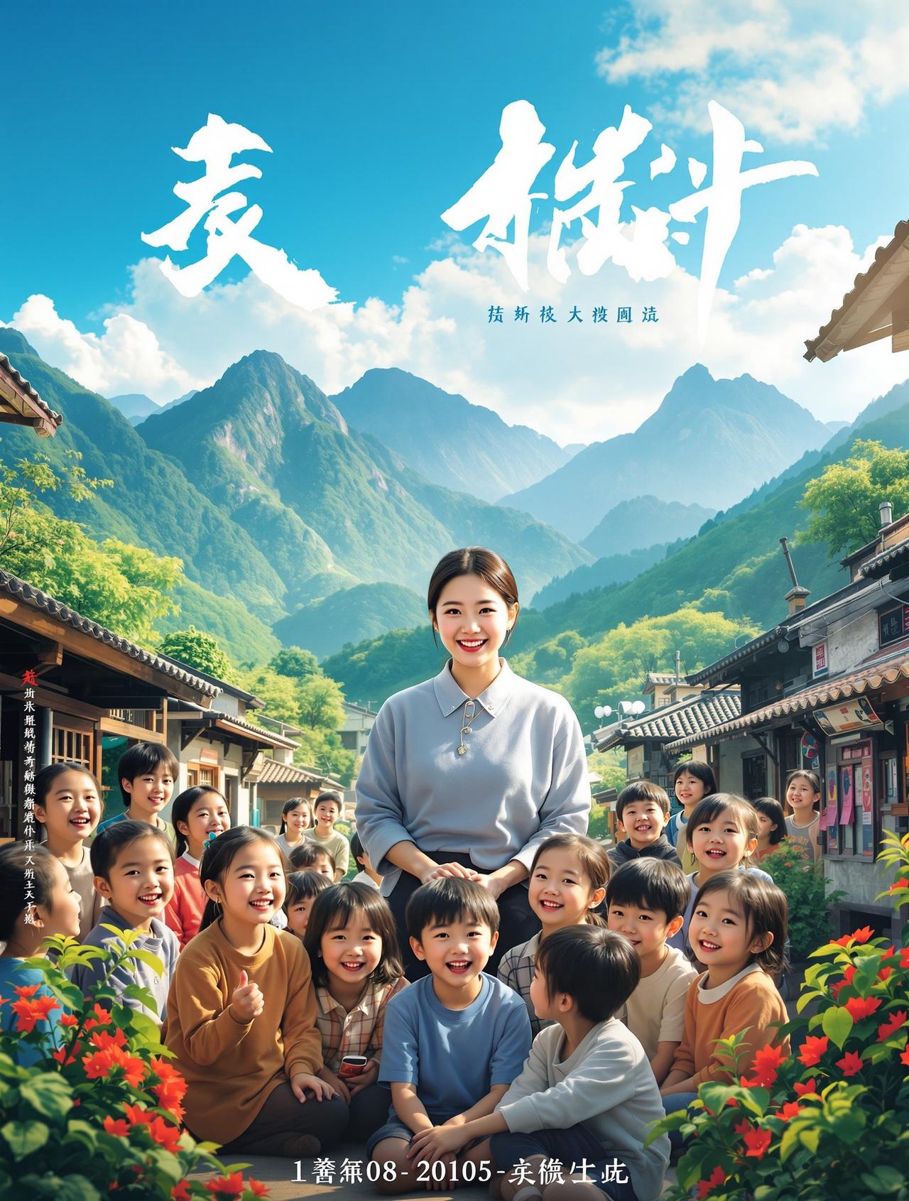 琪琪在线影院作品《山村教师》官方海报