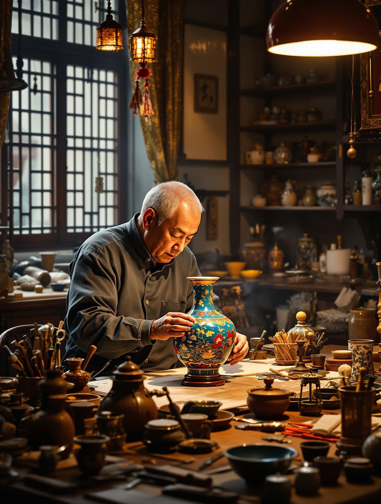 琪琪在线影院作品《非遗记忆》封面海报